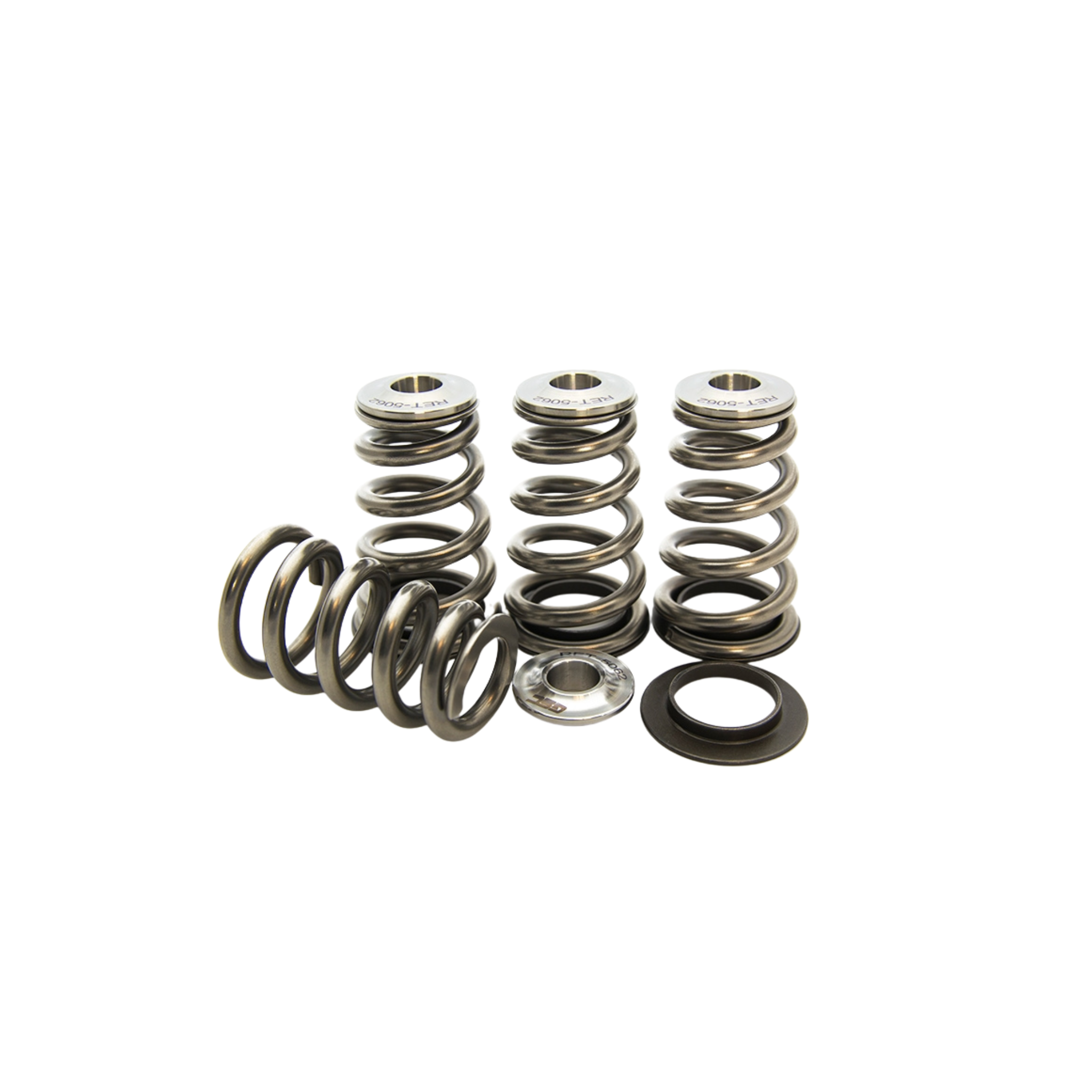 GSC Power-Division High Pressure Single Conical Valve Spring and Ti Retainer kit 4B11T