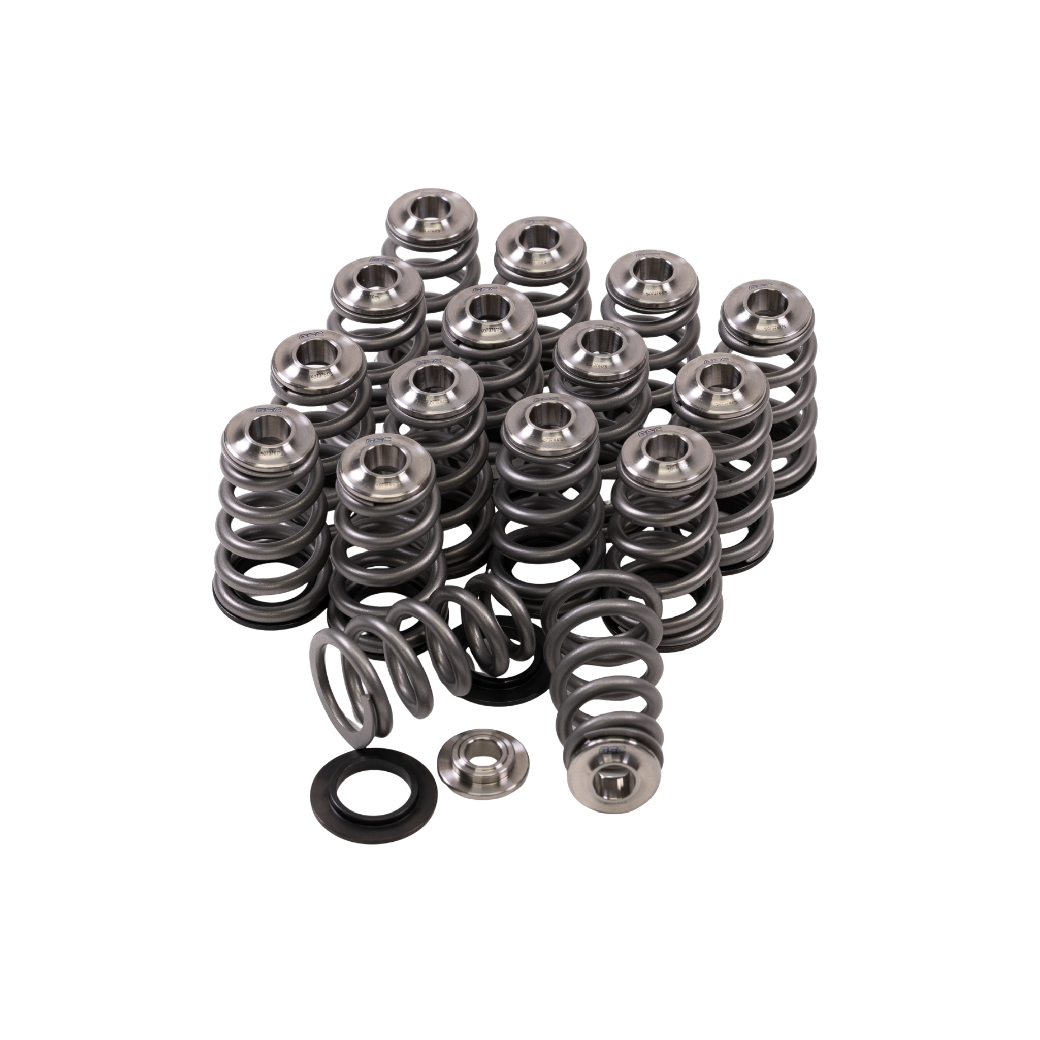 GSC Power-Division High Pressure Conical Spring Set with Titanium Retainer and Chromoly Spring Seat for the Subaru Turbo EJ Platforms