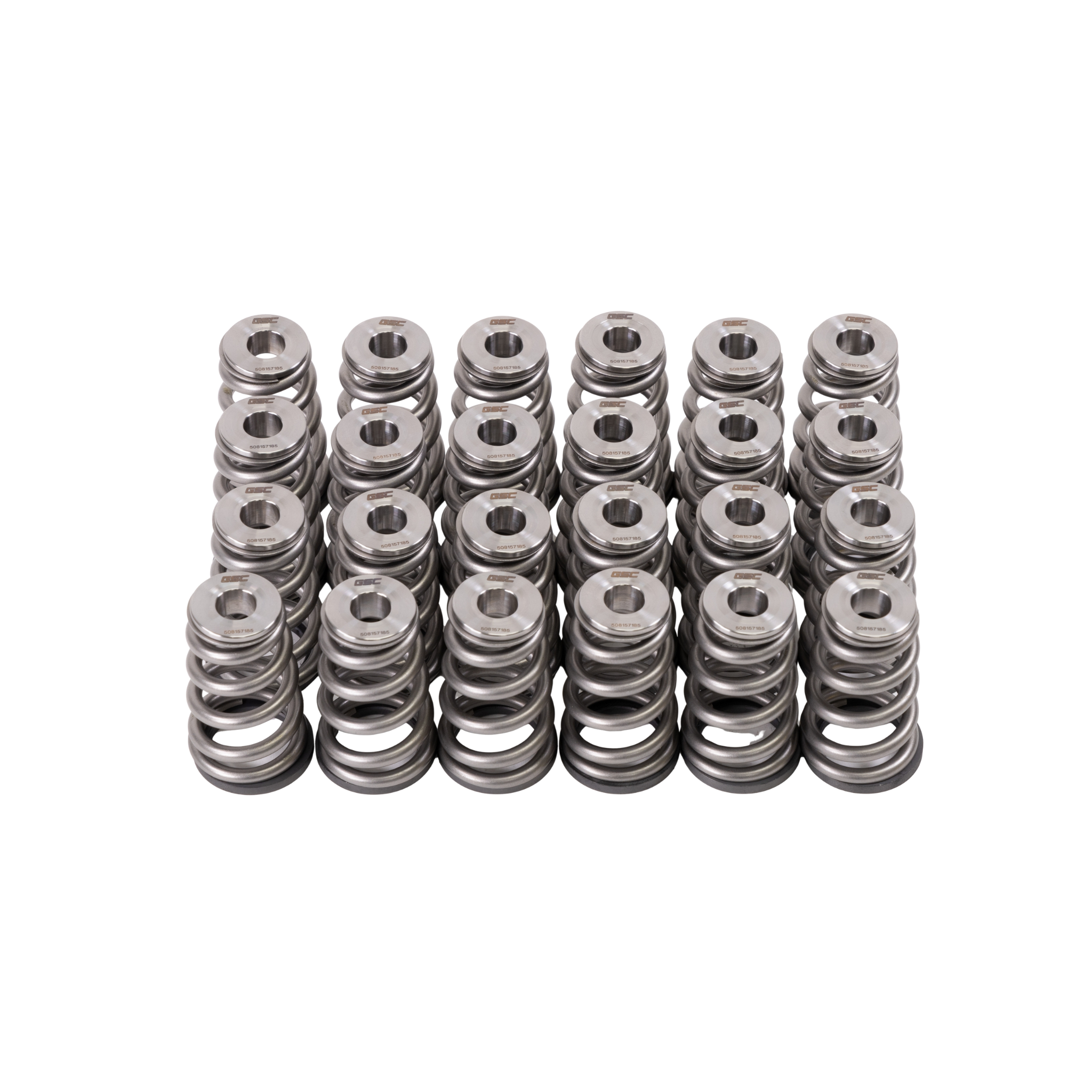 GSC Power-Division High Lift High Pressure CONICAL Valve Spring with Ti Retainer for TB48 (W/SEATS)