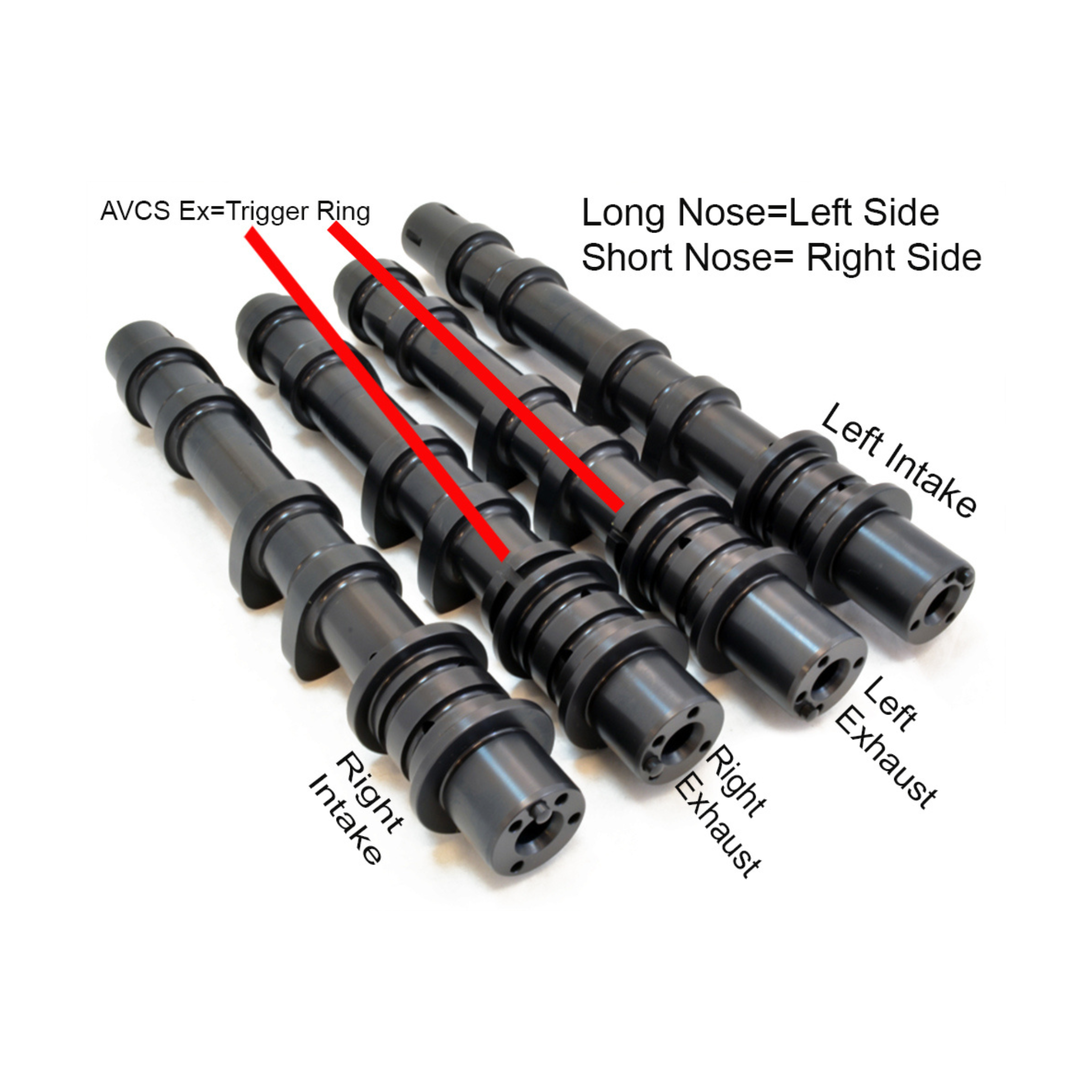 Billet S3 Camshaft set for Subaru EJ257 Dual AVCS
