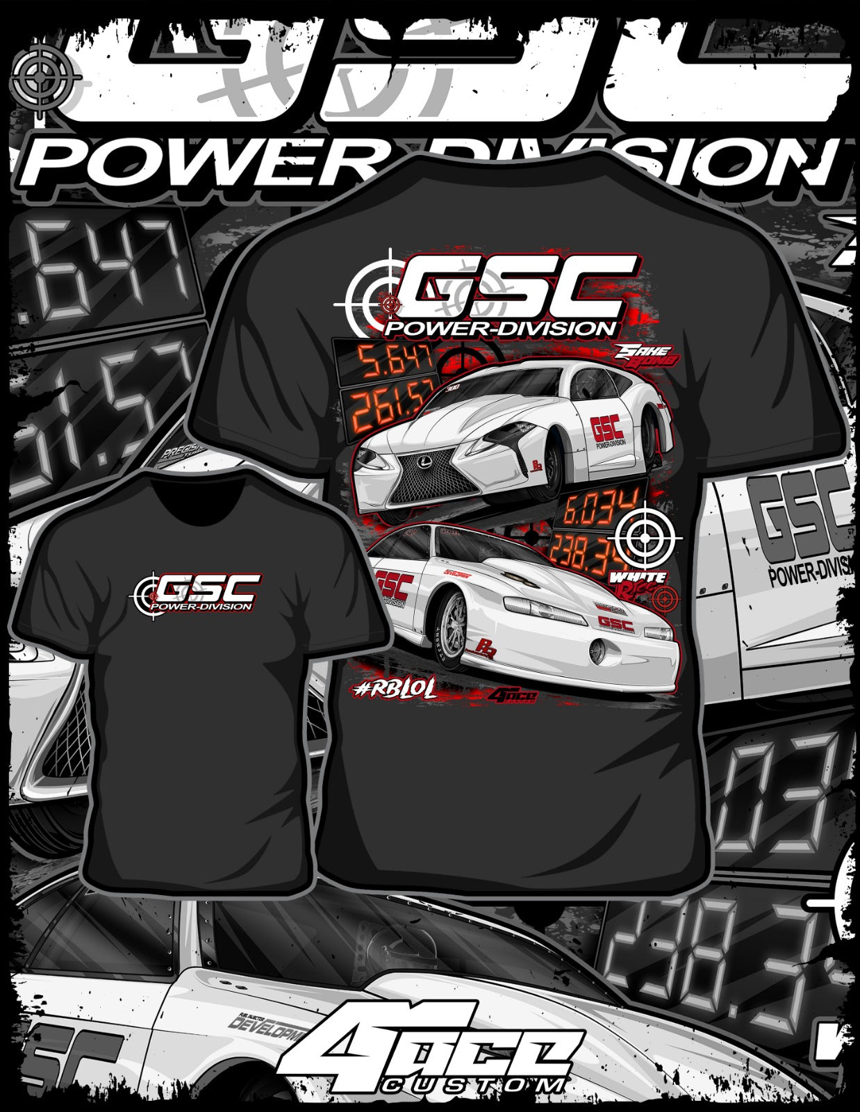 GSC Power-Division Target T-Shirt