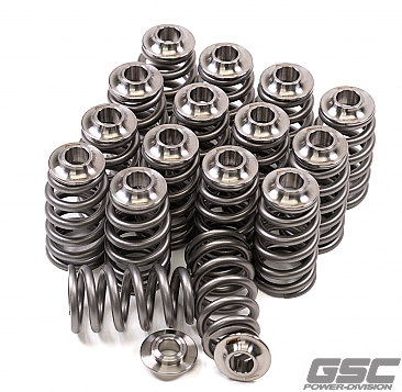 GSC Power-Division Beehive Spring Set with Titanium Retainer for all 4G63s