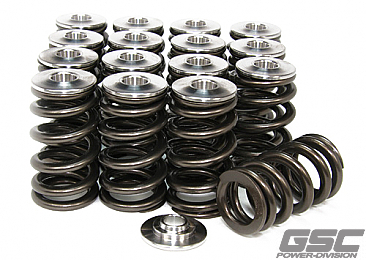 GSC Power-Division Beehive Spring set with Titanium Retainer for the K20 K24 VTEC