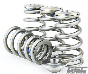GSC Power-Division CONICAL Valve Spring with Ti Retainer for Toyota 3SGTE