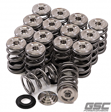 GSC Power-Division Single Valve Spring and Ti Retainer Kit Gen3 3SGTE