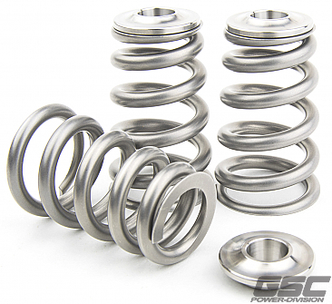 GSC Power-Division CONICAL High Pressure Valve Spring with Ti Retainer for the Toyota 2JZ & 1JZ