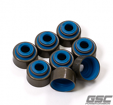 GSC Power-Division Viton 6mm Exhaust Valve Stem Seals for Honda B, H, and K-Series Engines