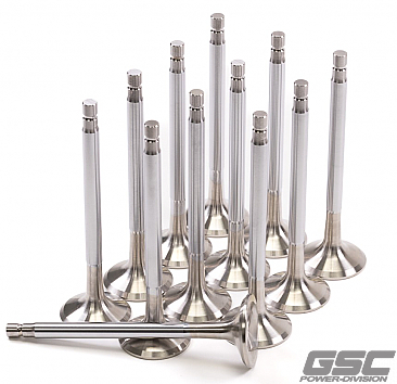 GSC Power-Division Super Alloy STD size head with an Extended tip Exhaust Valve for the RB26DETT